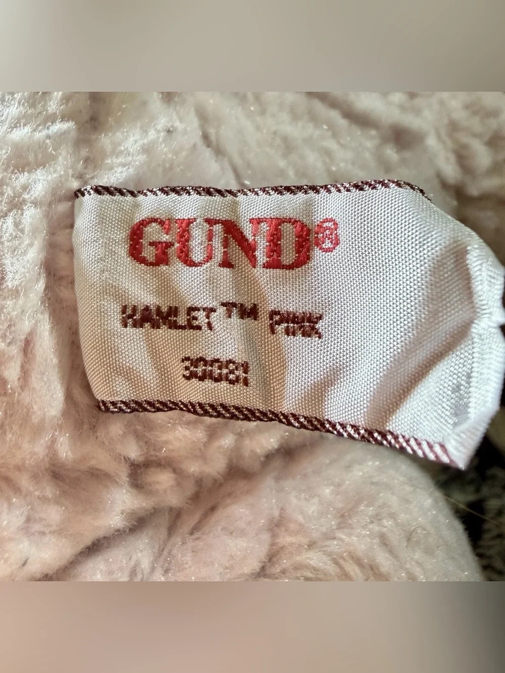 Gund hamlet pink
